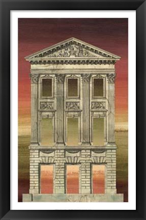 Framed Architectural Illusion III Print