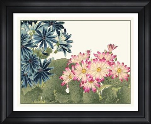 Framed Japanese Flower Garden IV Print