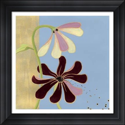 Framed Garden Glimmer II Print