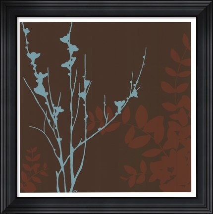 Framed Blue Bough II Print