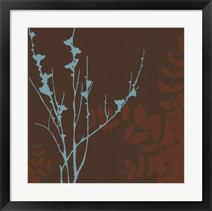 Framed Blue Bough II Print