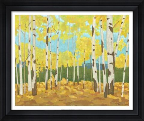 Framed Western Vista II Print