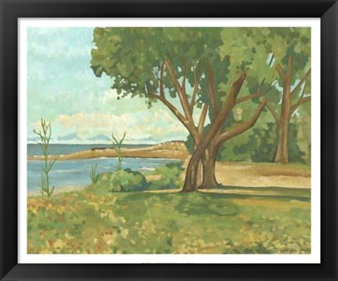 Framed Western Vista III Print