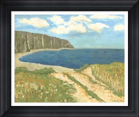 Framed Western Vista VII Print