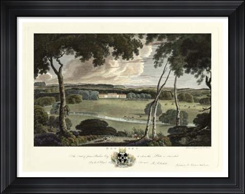 Framed Downes Estate Print