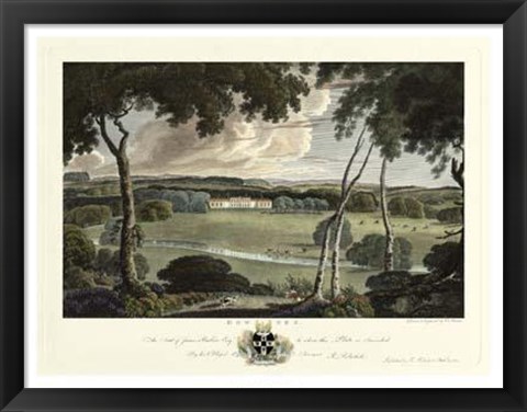 Framed Downes Estate Print