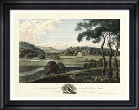 Framed Escote Estate Print