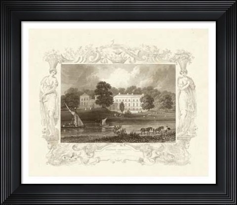 Framed Views Of England I Print