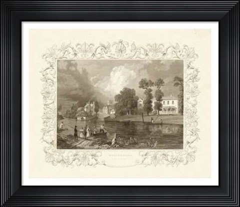 Framed Views Of England II Print