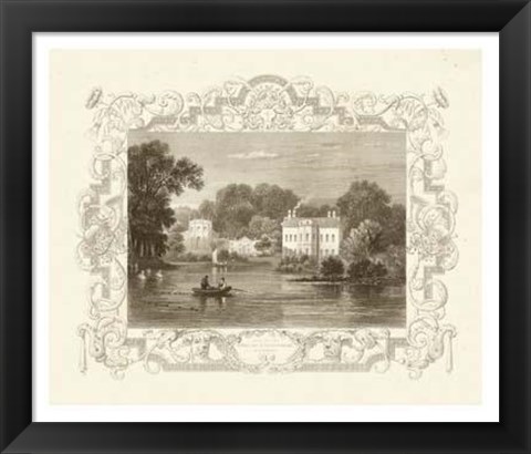 Framed Views Of England III Print