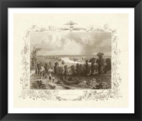 Framed Views Of England V Print