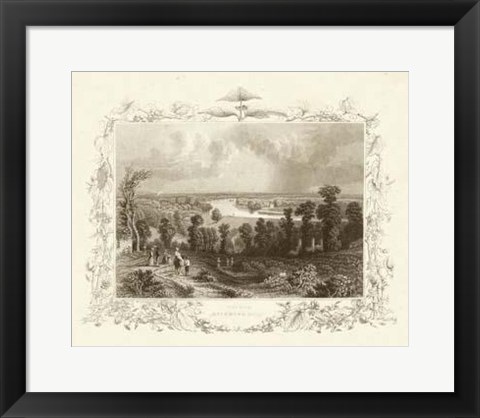 Framed Views Of England V Print