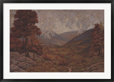 Framed Autumn Print