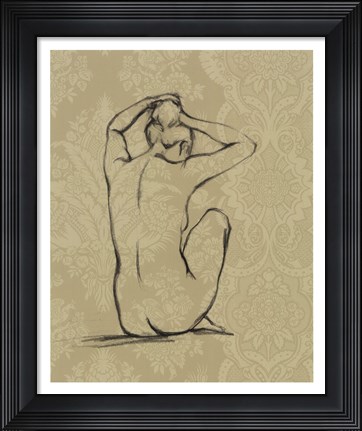 Framed Sophisticated Nude I Print