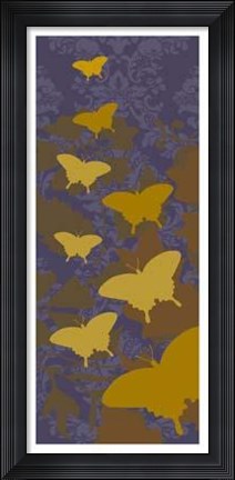 Framed Migratory Patterns I Print