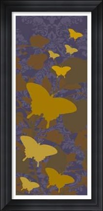 Framed Migratory Patterns II Print