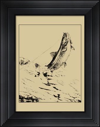 Framed Fisherman's Delight II Print