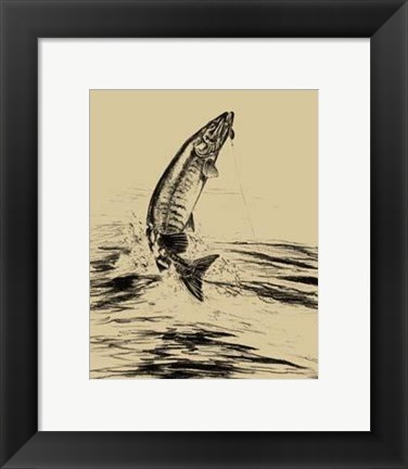 Framed Fisherman&#39;s Delight III Print