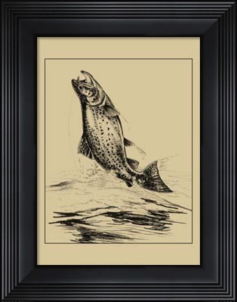Framed Fisherman's Delight IV Print