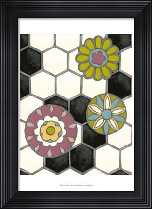 Framed Tileworks III Print