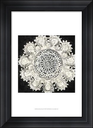 Framed Mini Abstract Rosette IV Print