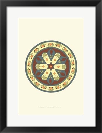 Framed Mandalas II Print
