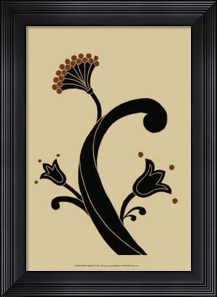 Framed Whimsy Jubilee I Print