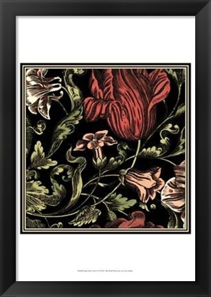 Framed Small Floral Fancy IV Print