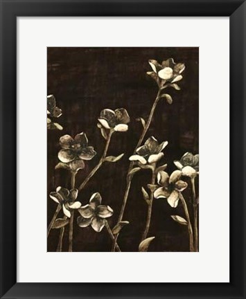 Framed Medium Blossom Nocturne II Print