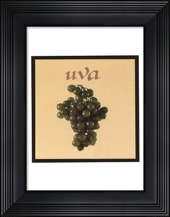 Framed Italian Fruit IV Print