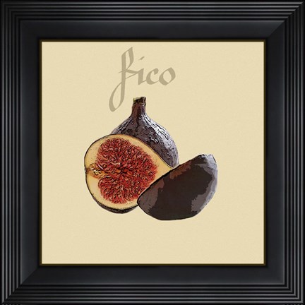 Framed Italian Fruit VI Print
