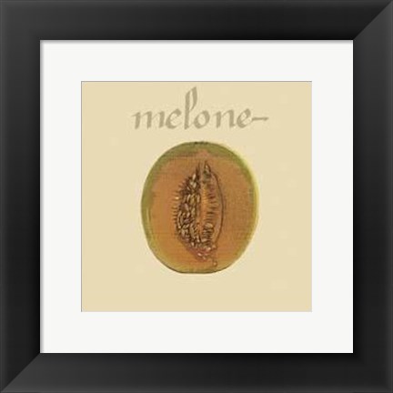 Framed Italian Fruit VII Print