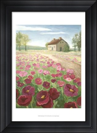 Framed Pink Meadow Print