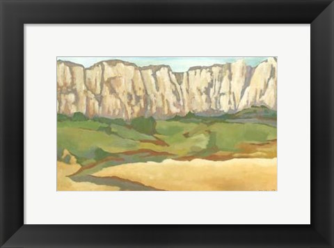 Framed Mini Western Vista VI Print