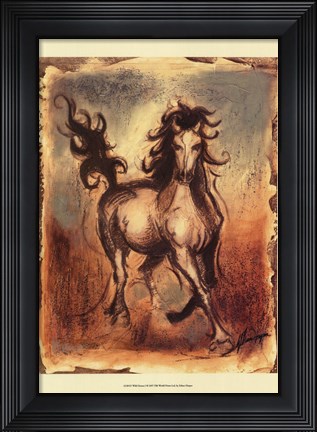 Framed Wild Horses I Print