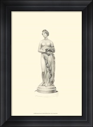 Framed Classical Statuary I Print