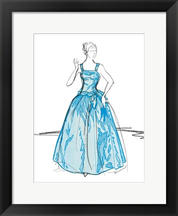 Framed Night On The Town III Print