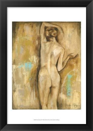 Framed Nude Gesture II Print