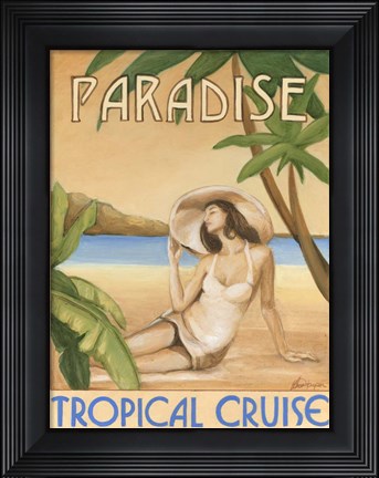 Framed Paradise Print