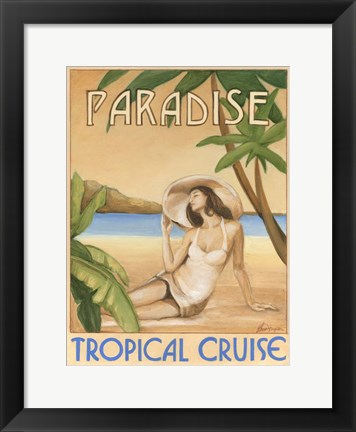 Framed Paradise Print