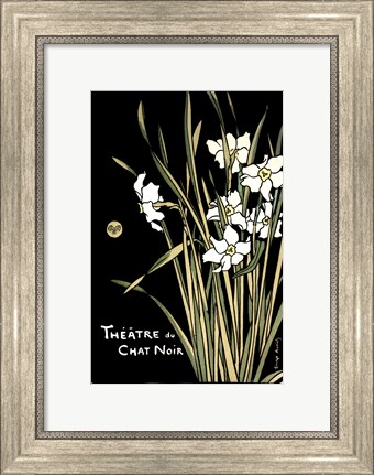 Framed Theatre Du Chat Noir Print