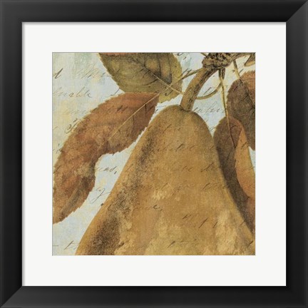 Framed Joli Fruit II Print