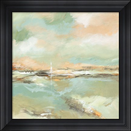 Framed Waterline I Print