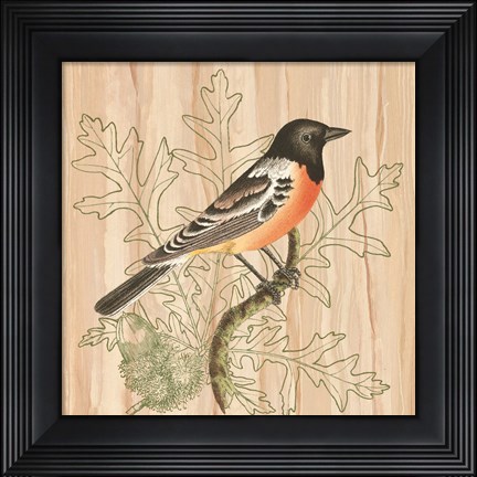 Framed Treetops I Print