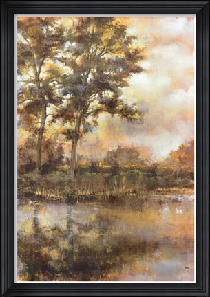 Framed Wolf Bay II Print