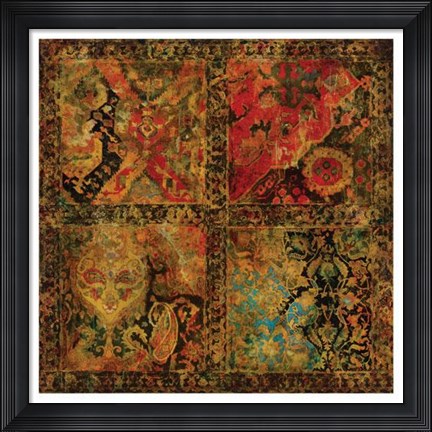 Framed Little Red Heirloom I Print