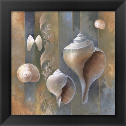 Framed Ocean Treasures II Print