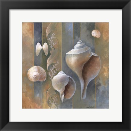 Framed Ocean Treasures II Print