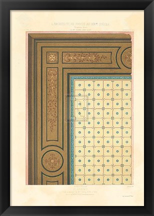 Framed Ceiling Design Print