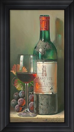 Framed Chateau Latour Print